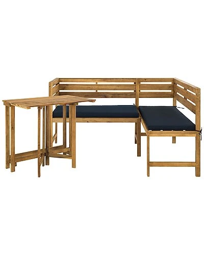 Safavieh Wilton Balcony Corner Lounge Set Home 2 Safavieh Wilton Balcony Corner Lounge Set Home - Image 2