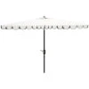 Safavieh Venice 6.5 X 10 Ft Rect Crank Umbrella Home