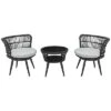 Safavieh Kyomi 3Pc Lounge Set Home