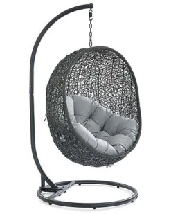 Hide Outdoor Patio Swing Chair With Stand Home