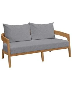 Brisbane Teak Outdoor Patio Loveseat Home
