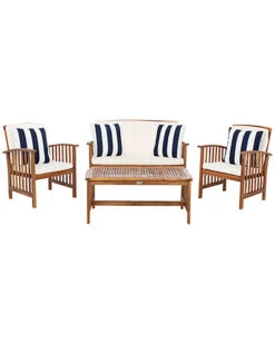 Safavieh Rocklin 4pc Outdoor Set Home