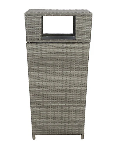 Safavieh Mazeli Outdoor Trash Bin Home 1 Safavieh Mazeli Outdoor Trash Bin Home