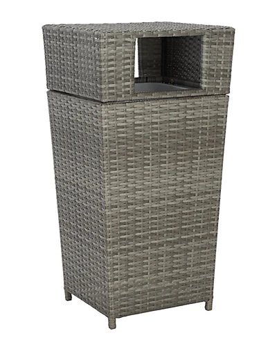 Safavieh Mazeli Outdoor Trash Bin Home 2 Safavieh Mazeli Outdoor Trash Bin Home - Image 2