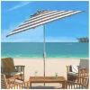Safavieh UV Resistant Iris Fashion Line 9Ft Auto Tilt Umbrella Home