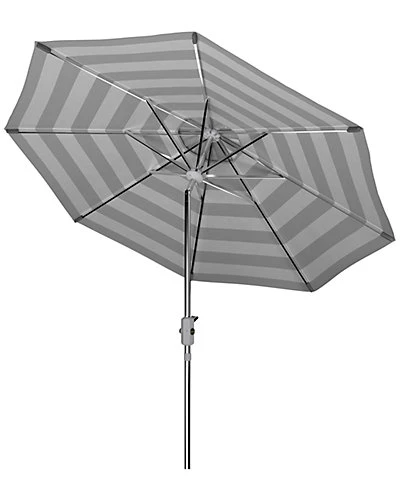 Safavieh UV Resistant Iris Fashion Line 9Ft Auto Tilt Umbrella Home 2 Safavieh UV Resistant Iris Fashion Line 9Ft Auto Tilt Umbrella Home - Image 2