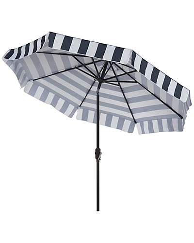 Safavieh Elsa Fashion Line 11Ft Round Umbrella Home 2 Safavieh Elsa Fashion Line 11Ft Round Umbrella Home - Image 2
