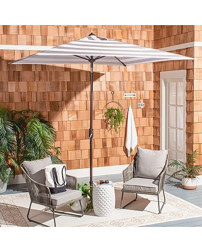Safavieh Iris Fashion Line 7.5 Ft Square Umbrella Home 1 Safavieh Iris Fashion Line 7.5 Ft Square Umbrella Home