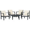 Safavieh Anaheim Outdoor 5 Pc Coffee Set Home
