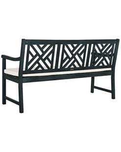 Safavieh Bradbury Outdoor 3 Seat Bench Home -Home Furnishing Store 3070656506 RLLD 3