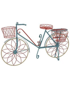 Metal Bicycle Plant Stand Home