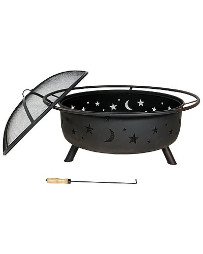 42in Fire Pit Steel Cosmic Design Home 2 42in Fire Pit Steel Cosmic Design Home - Image 2