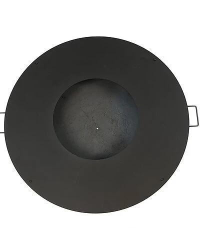 40in Fire Pit Cast Iron Wood-Burning Fire Bowl With Coo Ledge Home 2 40in Fire Pit Cast Iron Wood-Burning Fire Bowl With Coo Ledge Home - Image 2