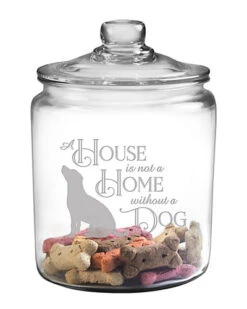 House Home Dog Half Gallon Jar