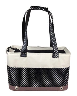 Fashion Tote Spotted Pet Carrier Home